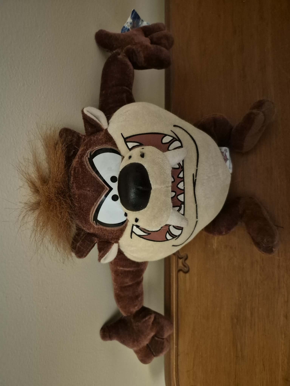 Warner Bros. Taz Tasmanian Devil Plush - Brown, Cream, Black